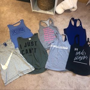 Athletic tank top bundle